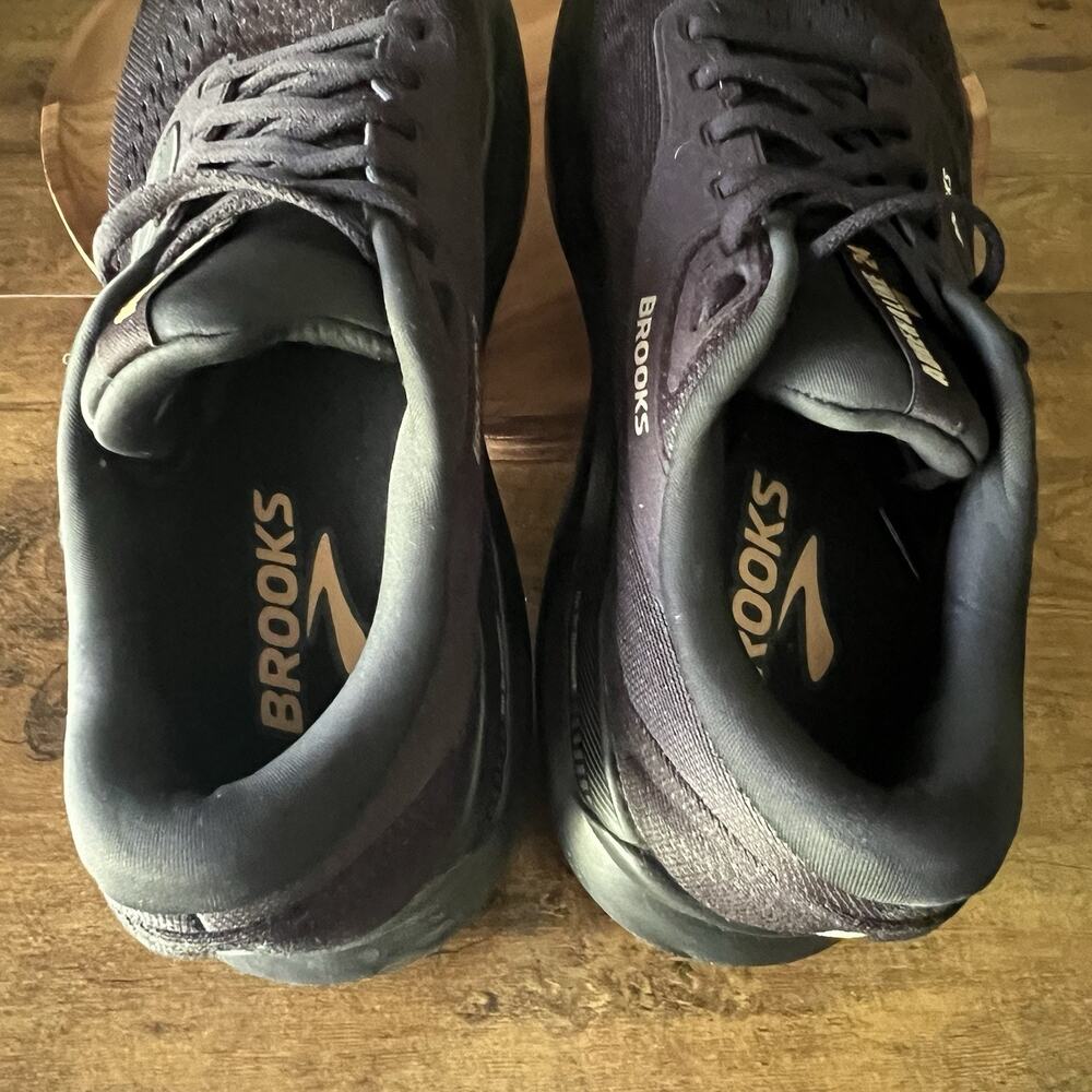 Brooks Adrenaline GTS 24 Supportive Black Mens 12.5 Nitro Cushion Running Shoes - Picture 6 of 16